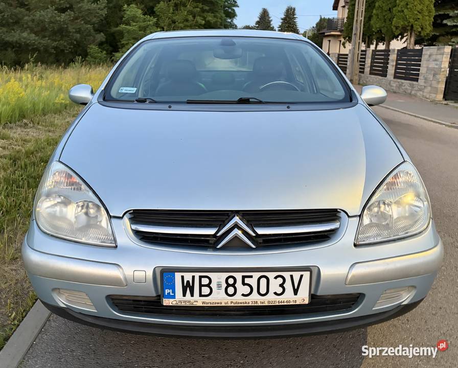 CITROEN C5 20 BENZYNA Bezwypadek Salon Polska mazowieckie
