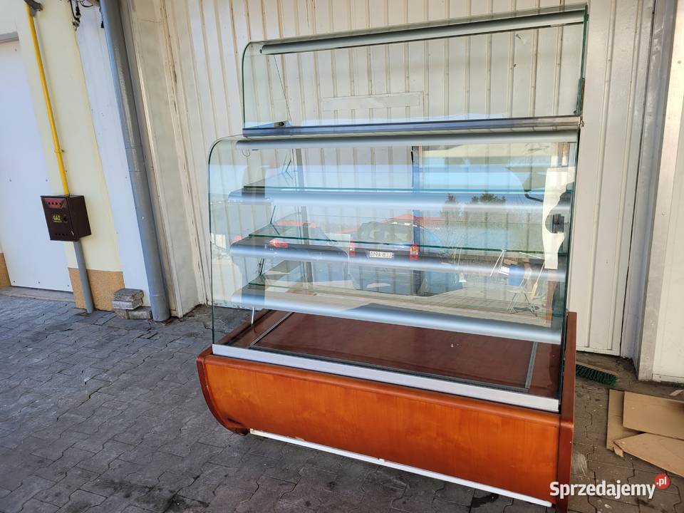 Witryna cukiernia chłodziarka ciasto 130 lubelskie Lubartów
