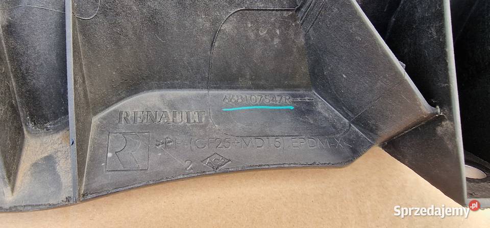 RENAULT CLIO IV PODSZYBIE DOLNE 668107547R Bieleń
