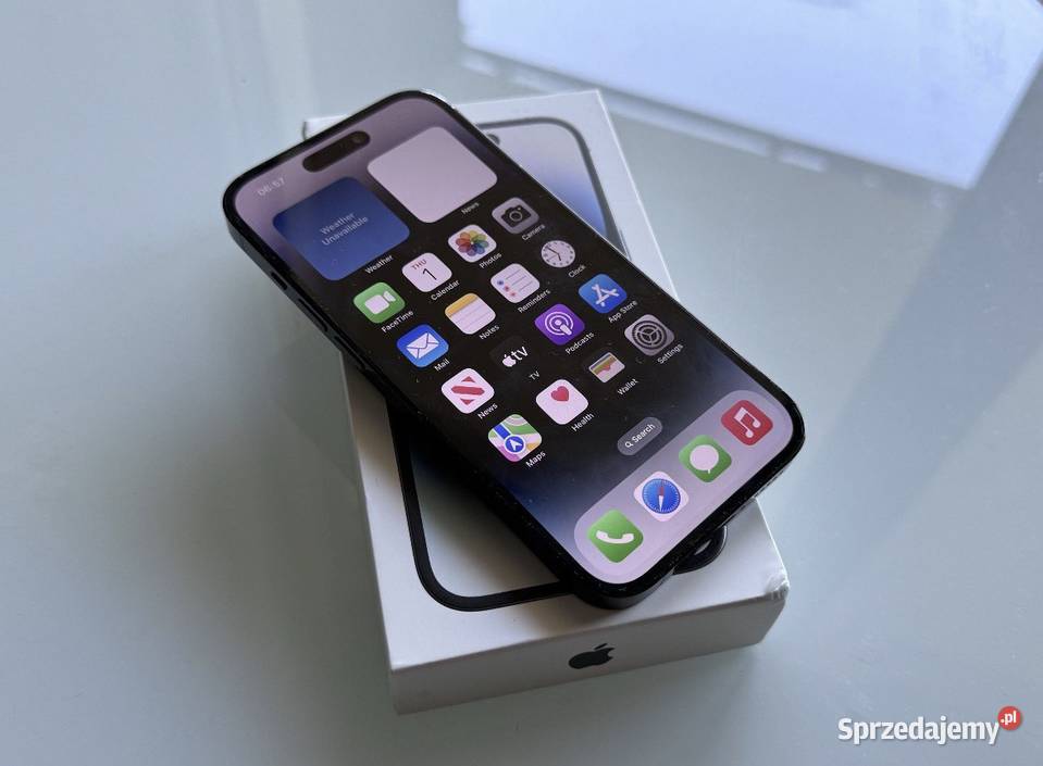iPhone 14 Pro 128Gb black lubuskie Iłowa