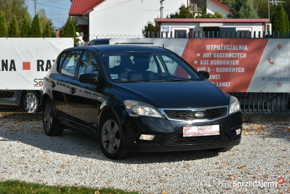 Kia Cee'd 1.4 90KM 2011r. lift Klima Alufelgi HAK Isofix Polecam I (2006-2…