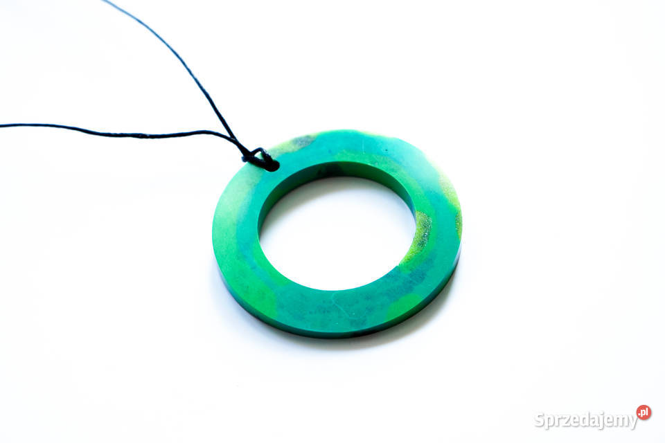 Duży kolorowy wisior 6 lekko świecący w mazowieckie Warszawa