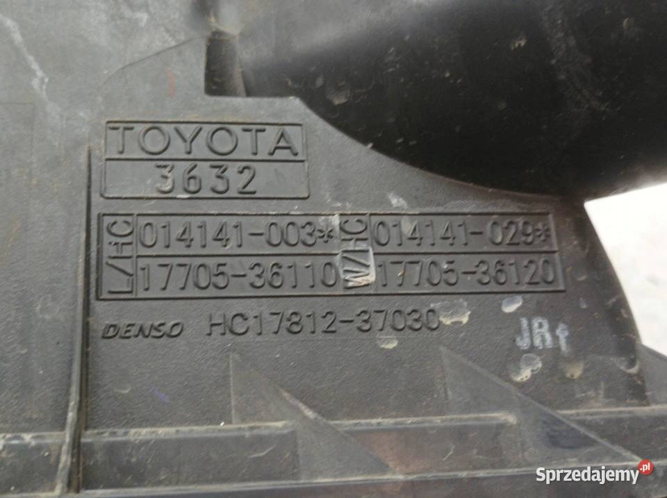 OBUDOWA FILTRA POWIETRZA 300H 25 Lexus NX I 2014