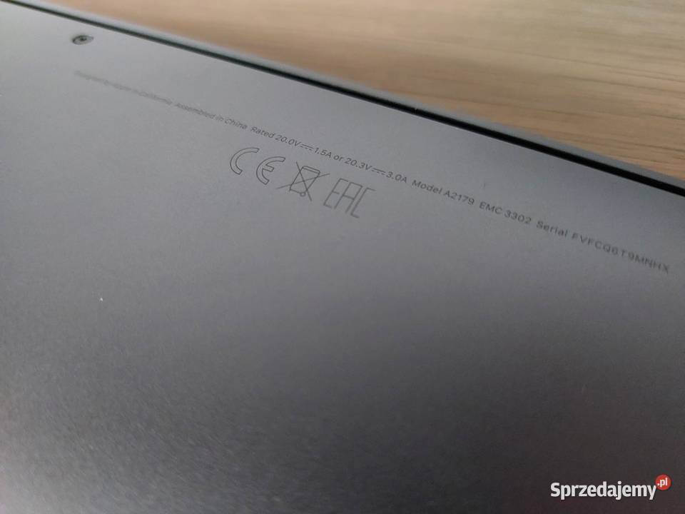 MacBook Air 13 2020 i5 8256GB Warszawa sprzedam