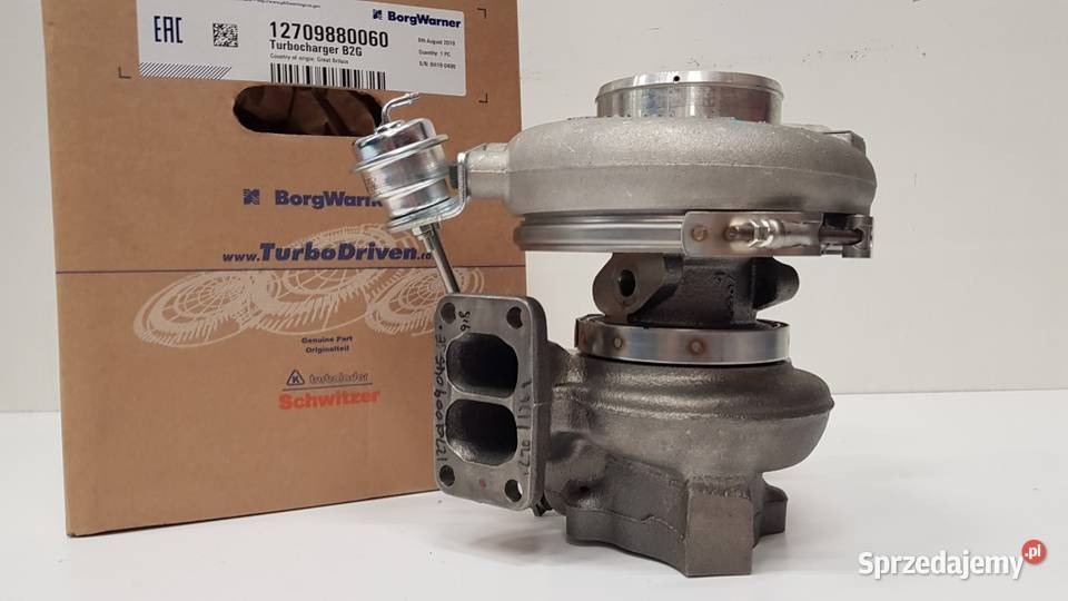 Nowa turbosprężarka BorgWarner KKK 12709880060 Części samochodowe Siedlce