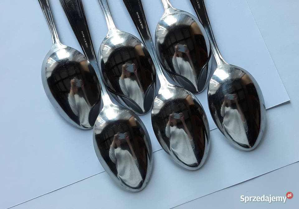 Łyżki obiadowe BAKELIT Gerlach sztućce PRL Dąbrowa Górnicza