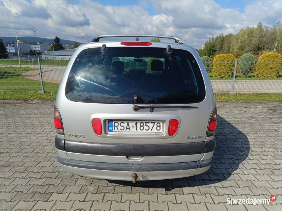 Renault Espace III 20 140 2001 NOWA BUTLA welurowa tapicerka sprzedam
