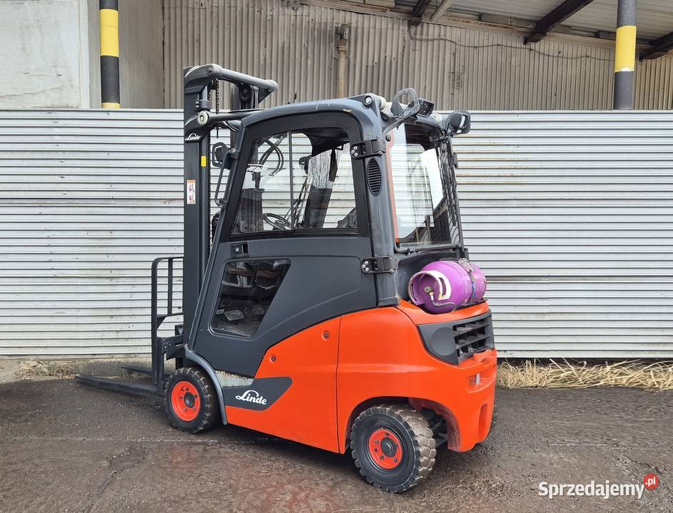 Linde H16 TRIPLEX 545 2019r kabina wózek widłowy Rybnik