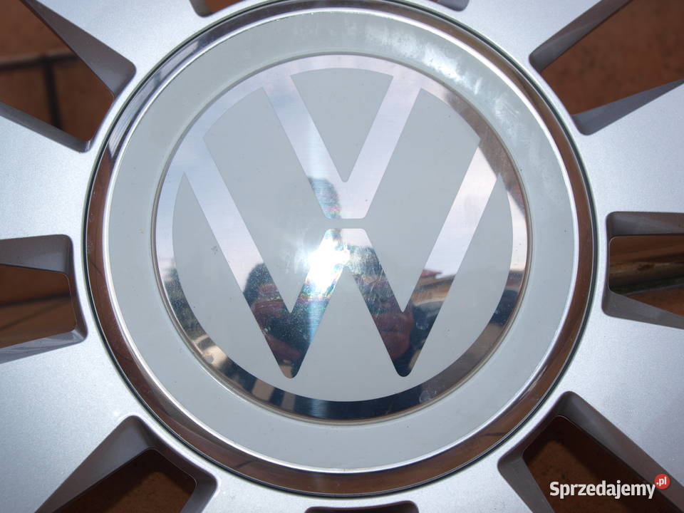 VW kołpak 14 oryginalny chrom 1 sztuka Kalisz
