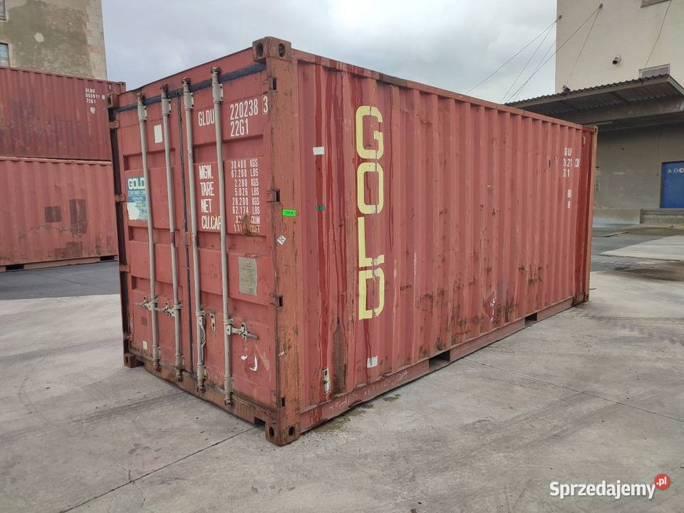 Kontener morski magazynowy 20DV 6 metrowy Czersk