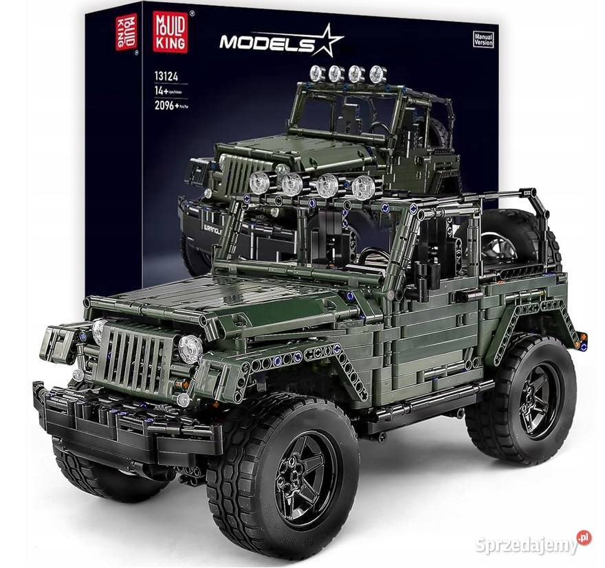 Mould King 13124D JEEP WRANGLER OFFROAD RUBICON Milanówek