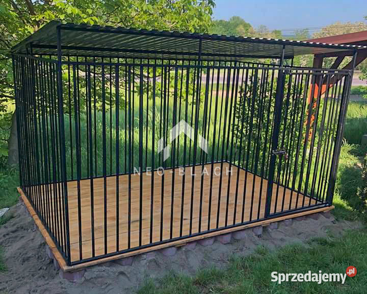 Kojec Psów 3x2m Drewniana podłoga NB161