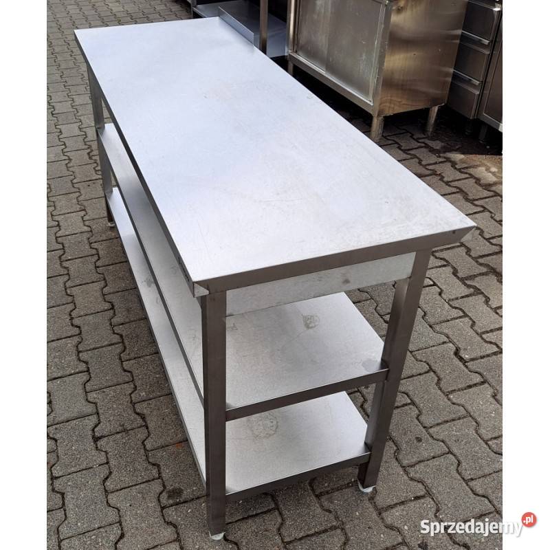 Stół Gastro z 2ma Półkami Centralny 1706090 Nowe Skalmierzyce