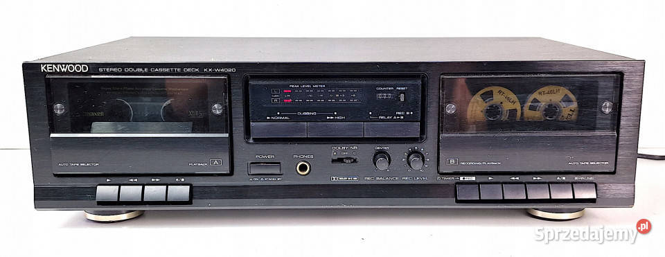 Magnetofon catette deck Kenwood KX W 4020 Elektronika wielkopolskie