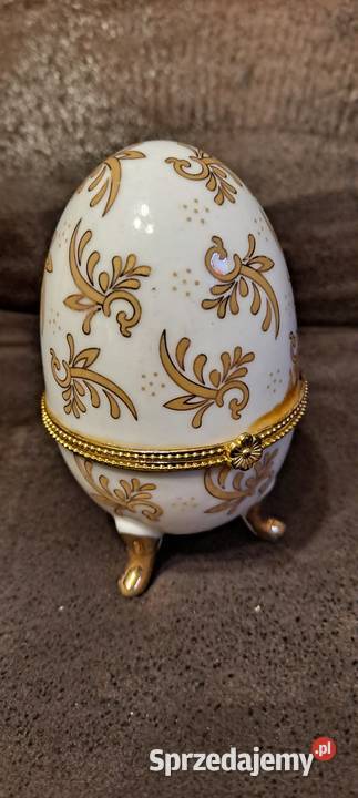 Porcelanowe jajko Faberge Kraków