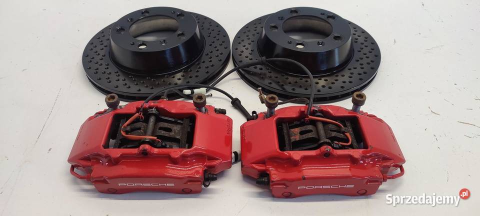 PORSCHE CAYMAN S 987 ZACISKI HAMULCOWE TARCZE Tarcze hamulcowe dolnośląskie