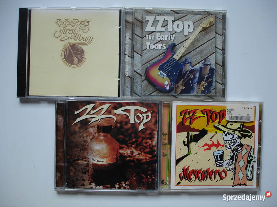 ZZ TOP płyty CD lubuskie Zielona Góra