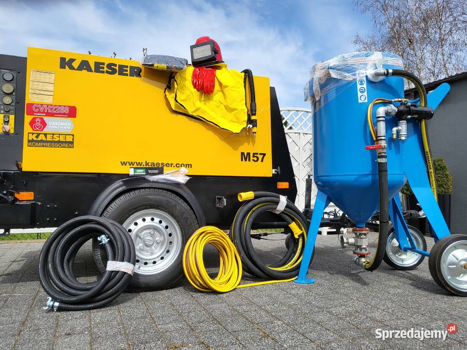 Piaskarka kompresor Kaeser M 57 Szczecin