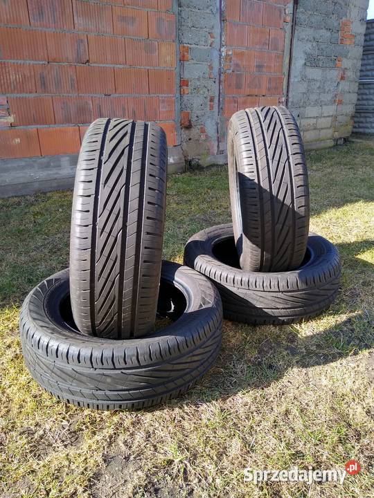 Komplet opon letnich Uniroyal 20555 r16 lato sprzedam