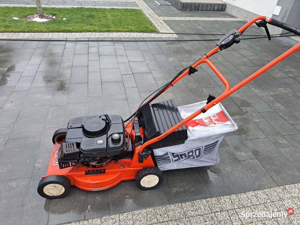 Kosiarka SABO rozrusznik elektryczny napęd kosz