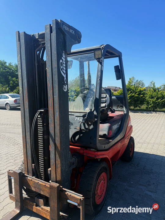 wózek widłowy LINDE H20D Perkins Triplex 460m Działoszyn sprzedam