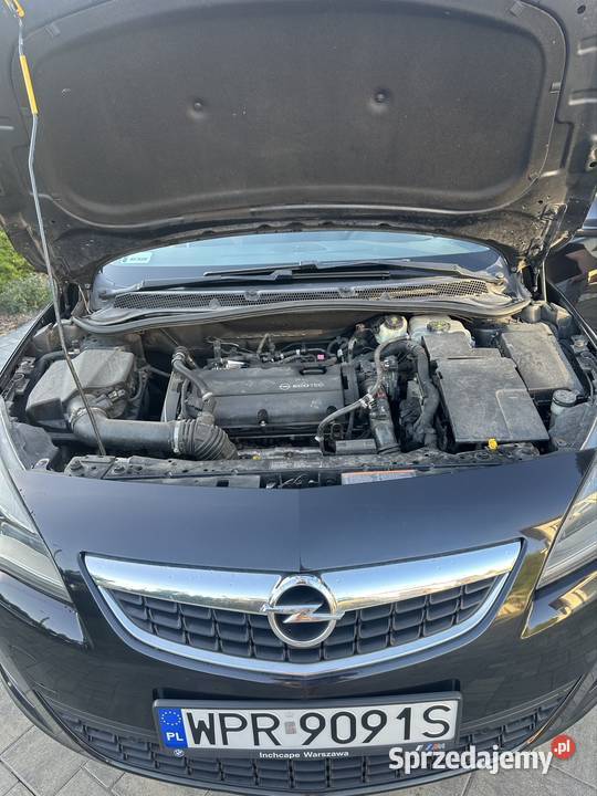 Opel Astra J 2010 SPORT cosmo czujnik zmierzchu mazowieckie Podolszyn Nowy