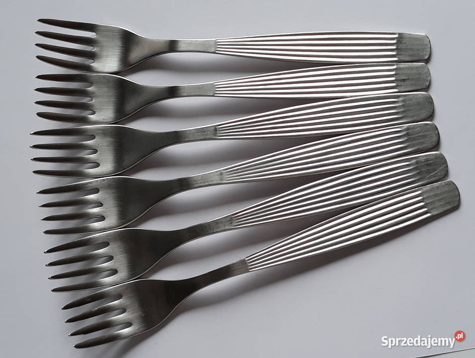 Widelce obiadowe 4 PASECZKI PASKI Gerlach sprzedam