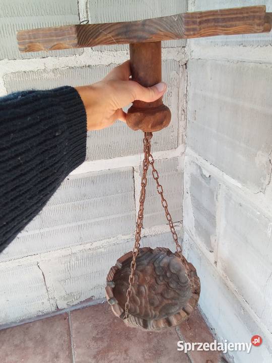 Lampa półka vintage handmade sprzedam