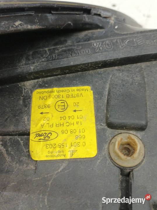 LAMPA PRZÓD LEWA 0301155203 Ford Puma I 19972001