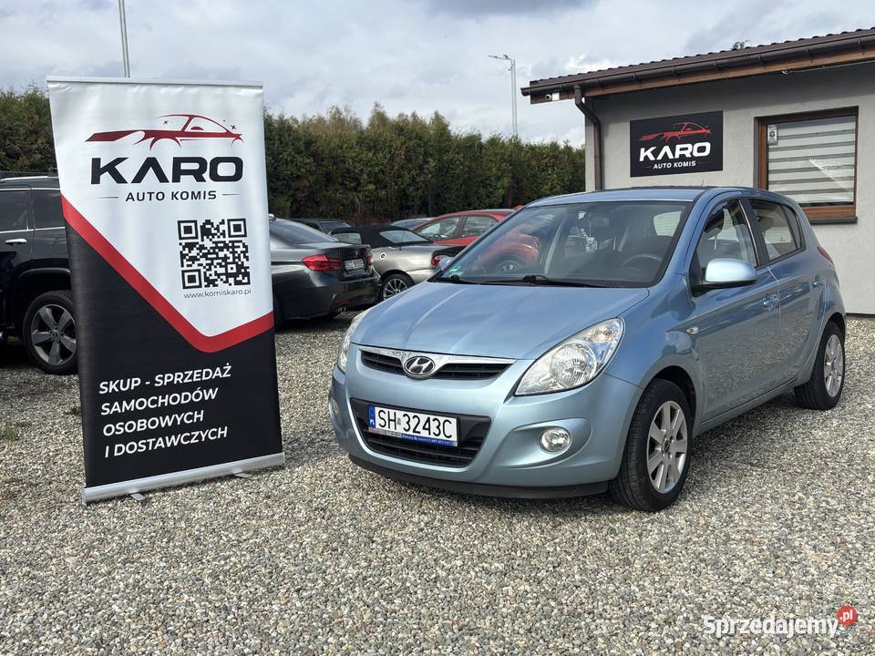 Hyundai i20 2010r GAZ GWARANCJA światła przeciwmgielne Paniówki