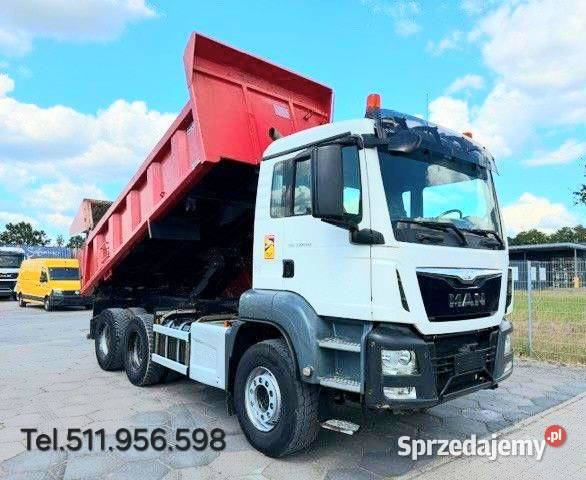 Wywrotka 6x4 MAN TGS Warszawa