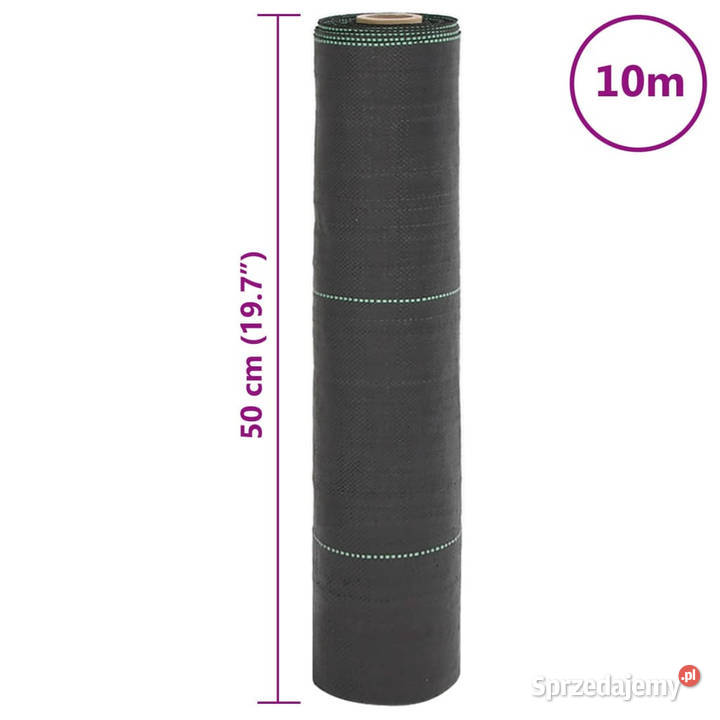 Agrowłóknina antychwastowa czarna 05x10 m PP Warszawa