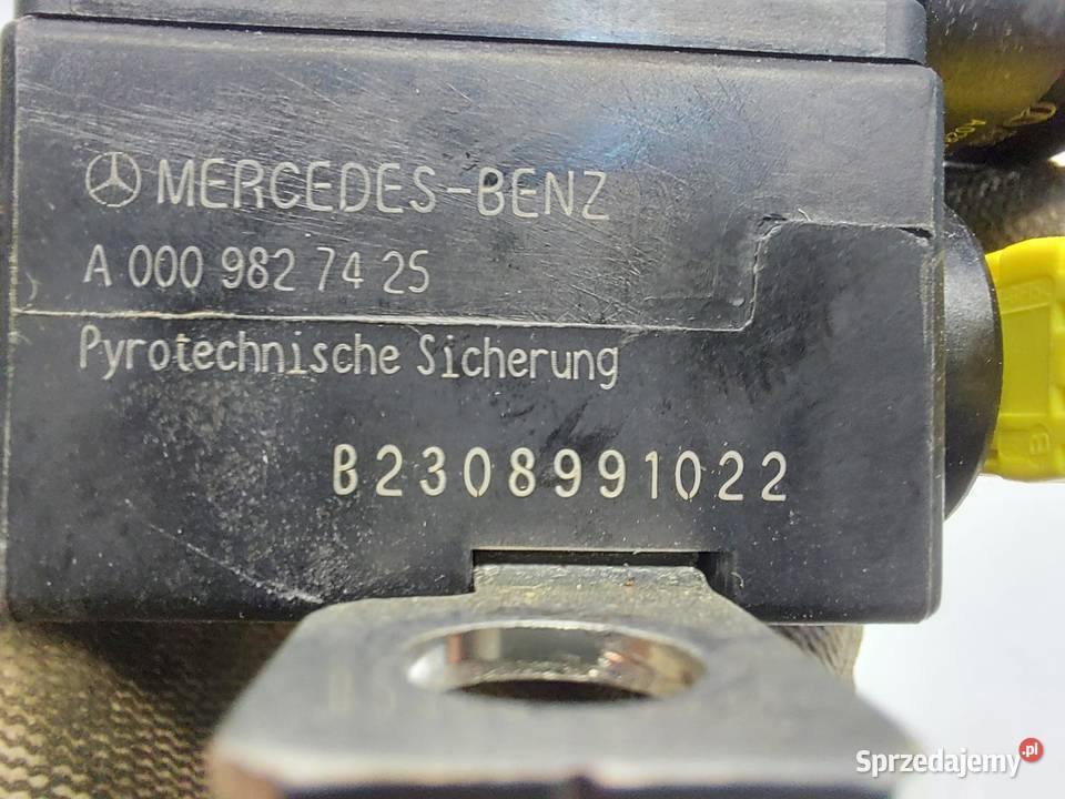Mercedes EQA 250 W243 BEZPIECZNIK PIROTECHNICZNY Skrzynki bezpieczników