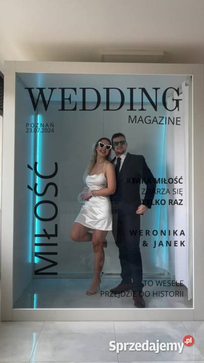ATRAKCA WESELNA FOTO BUDKA NOWOŚĆ Poznań