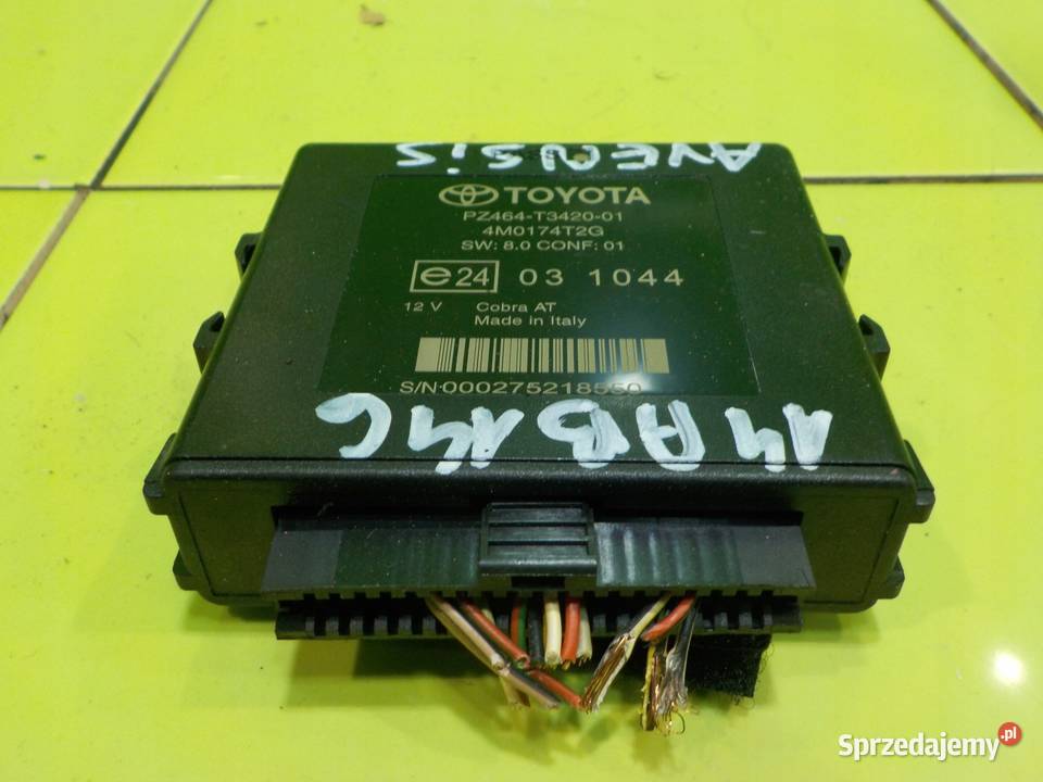 TOYOTA AVENSIS III T27 20 D4D 09r 4D modul PDC Suków