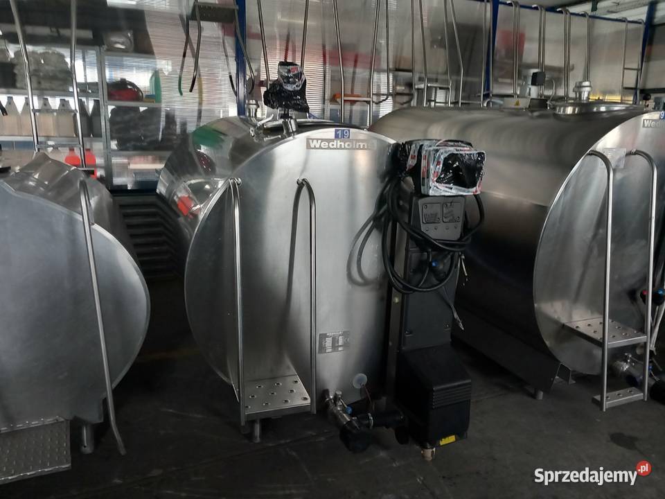 Schladzalnik do mleka 2500L Zbiornik na mleko mazowieckie Ostrołęka