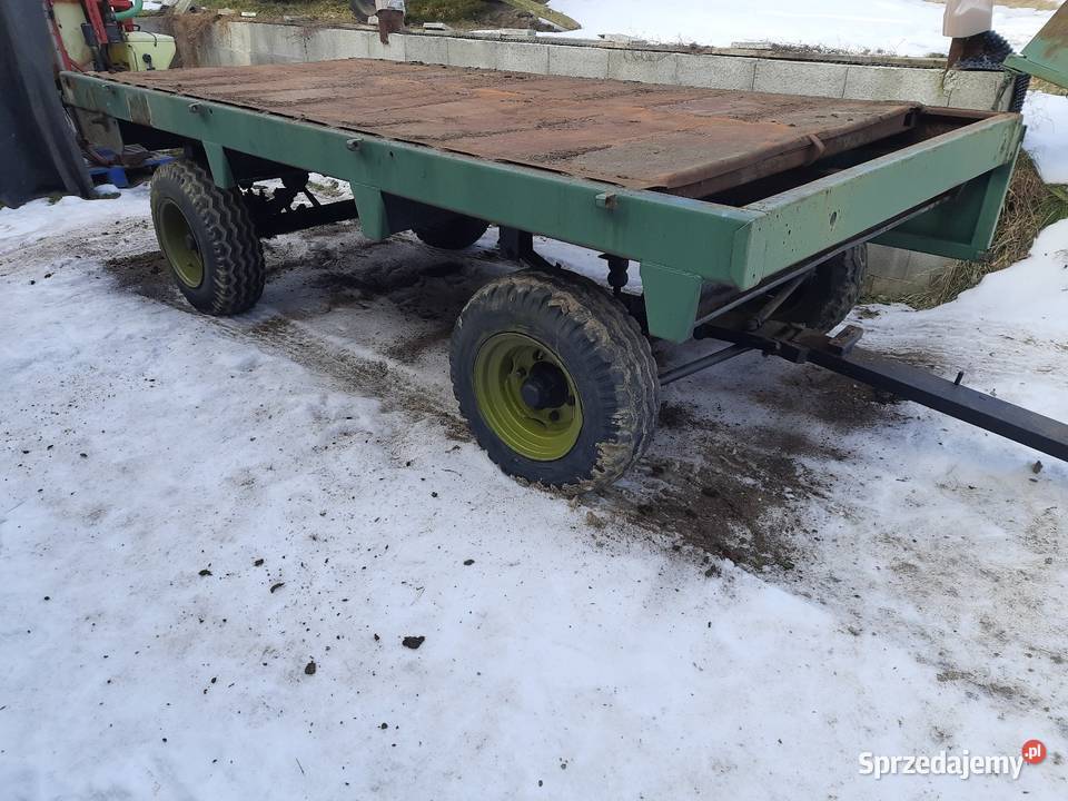 Okazja rama rozrzutnika dwuosiowego przyczepa Tuchów sprzedam