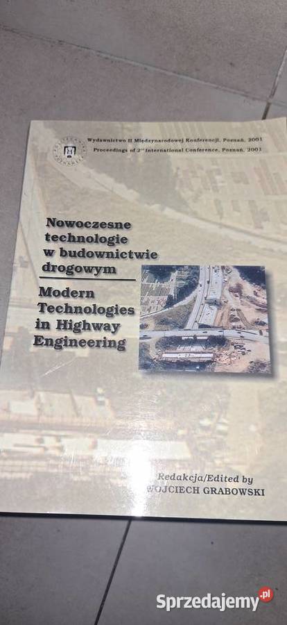 Nowoczesne technologie w budownictwie drogowym sprzedam
