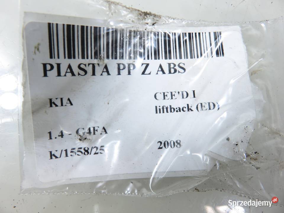 ZWROTNICA PIASTA PRZEDNIA PRAWA KIA CEED I 14