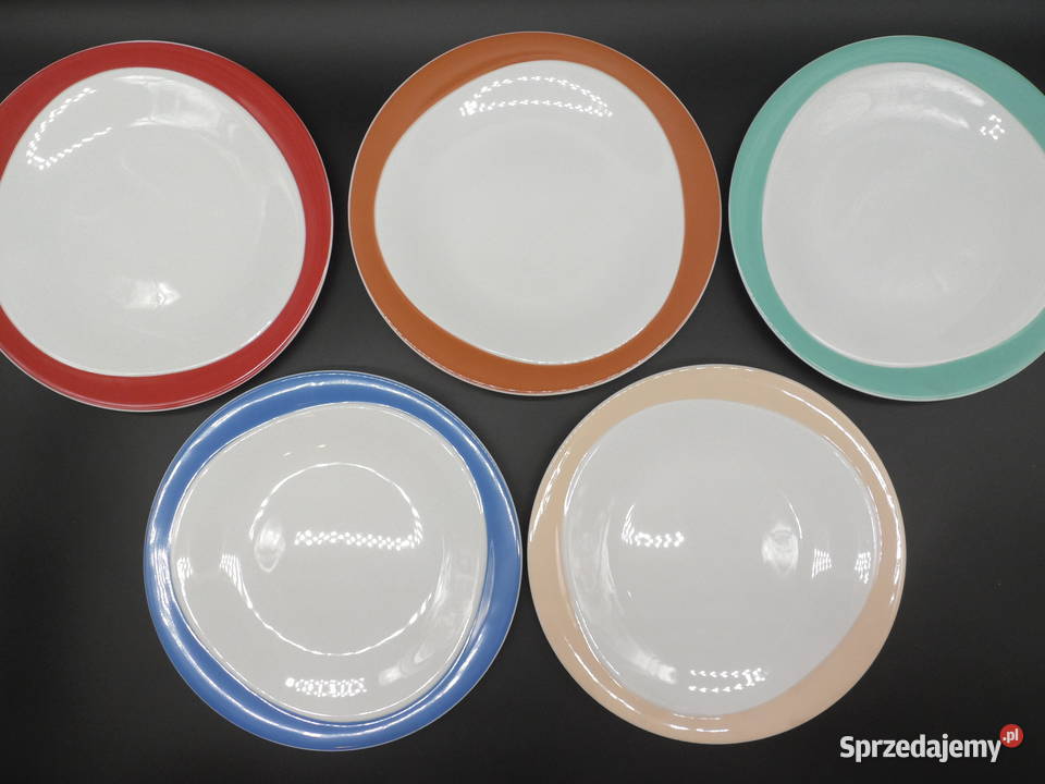 Talerze płytkie obiadowe Seltmann Weiden 5 Porcelana i szkło Raszków