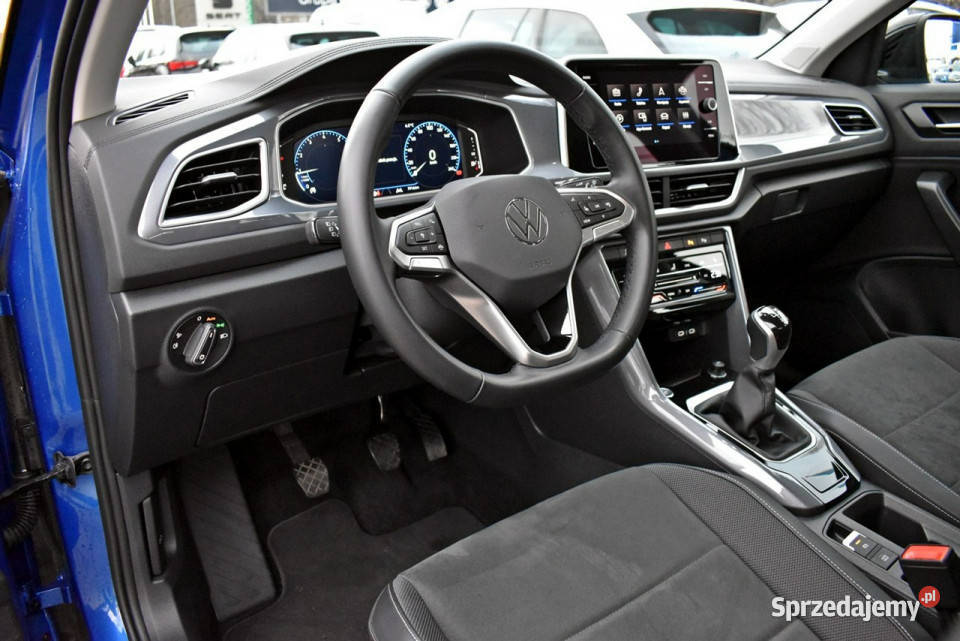 Volkswagen TRoc Bezwypadkowy Salon Polska Serwis tempomat T-Roc łódzkie Łódź