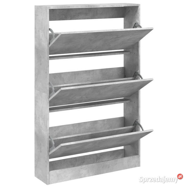 Szafka na buty szarość betonu 80x21x1255 Warszawa sprzedam