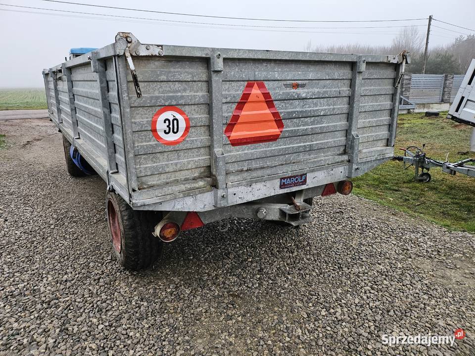 Przyczepa rolnicza ocynkowana 6 ton Nie wywrotka Góra Kalwaria