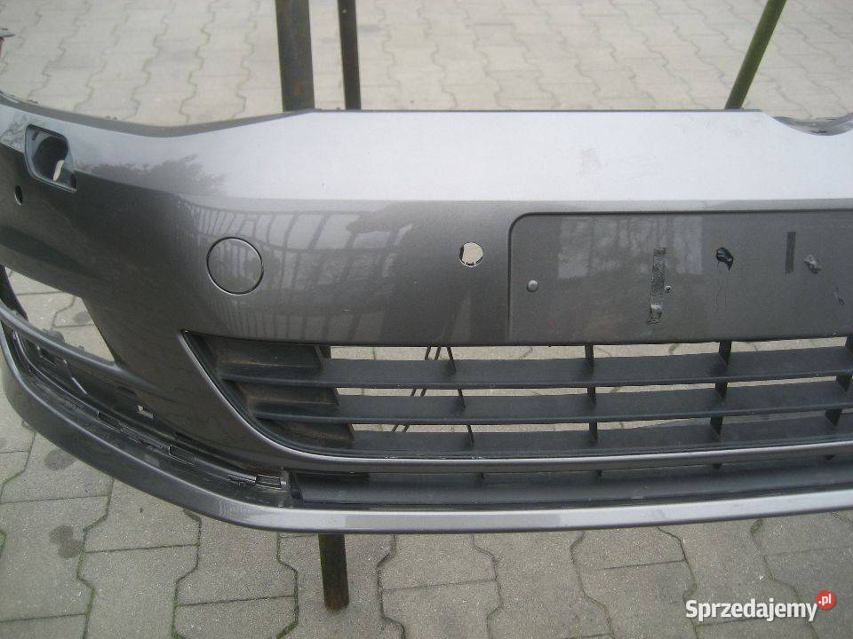 vw golf vii 7 zderzak przedni kratka spoiler Rakoniewice
