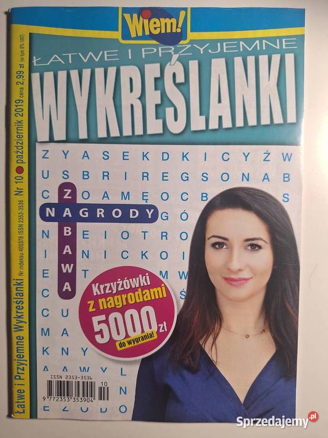 Łatwe i przyjemne wykreślankiWiem 102019 Warszawa