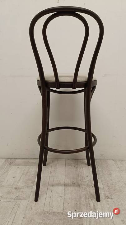 hoker krzesło barowe wysokie buk gięty łódzkie sprzedam