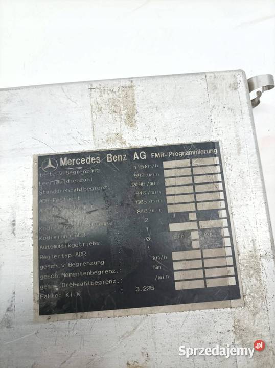 STEROWNIK SILNIKA 0004464002 MercedesBenz Vario sprzedam