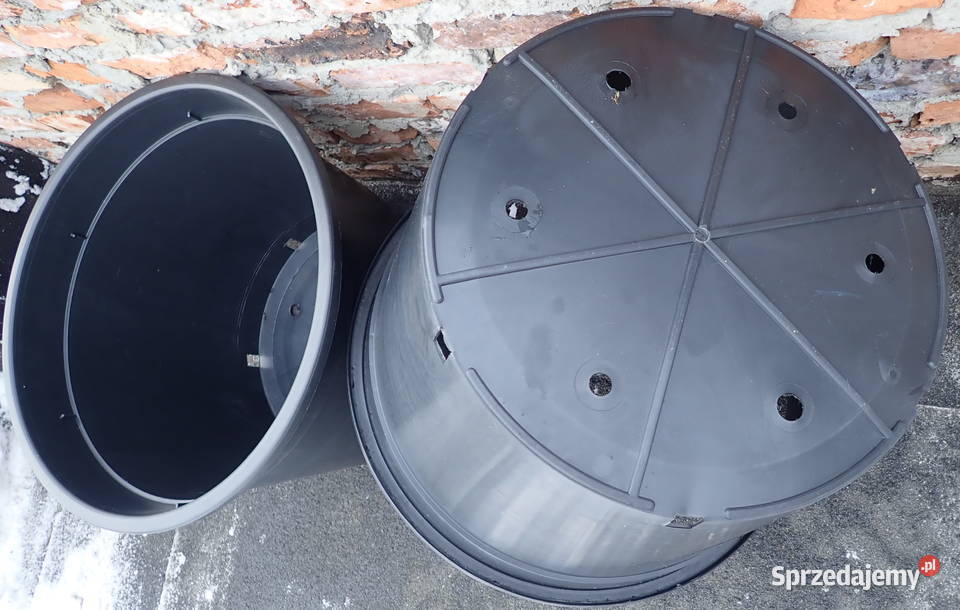 Doniczki produkcyjne 80 litrów NOWE 80L śr 60 Siewierz