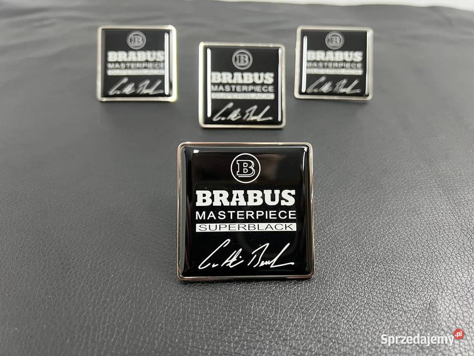 Logo emblemat fotele Mercedes Benz Brabus Chełm