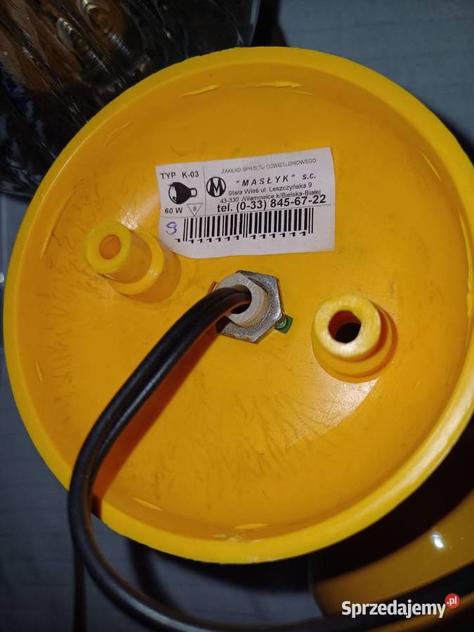 Lampa sufitowa z kinkietem